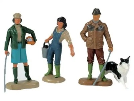 Figurines Famille de fermiers