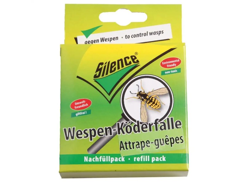 Recharge pour piège à guêpes Silence (lot de 3) Recharge pour piège à guêpes Silence (lot de 3)