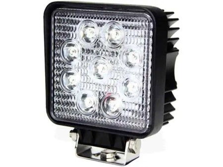 Phare de travail carré 9 LED 1700 LM