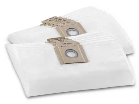 Sacs filtrants en non-tissé pour aspirateurs Kärcher BV 5/1, T 7/1, T 9/1